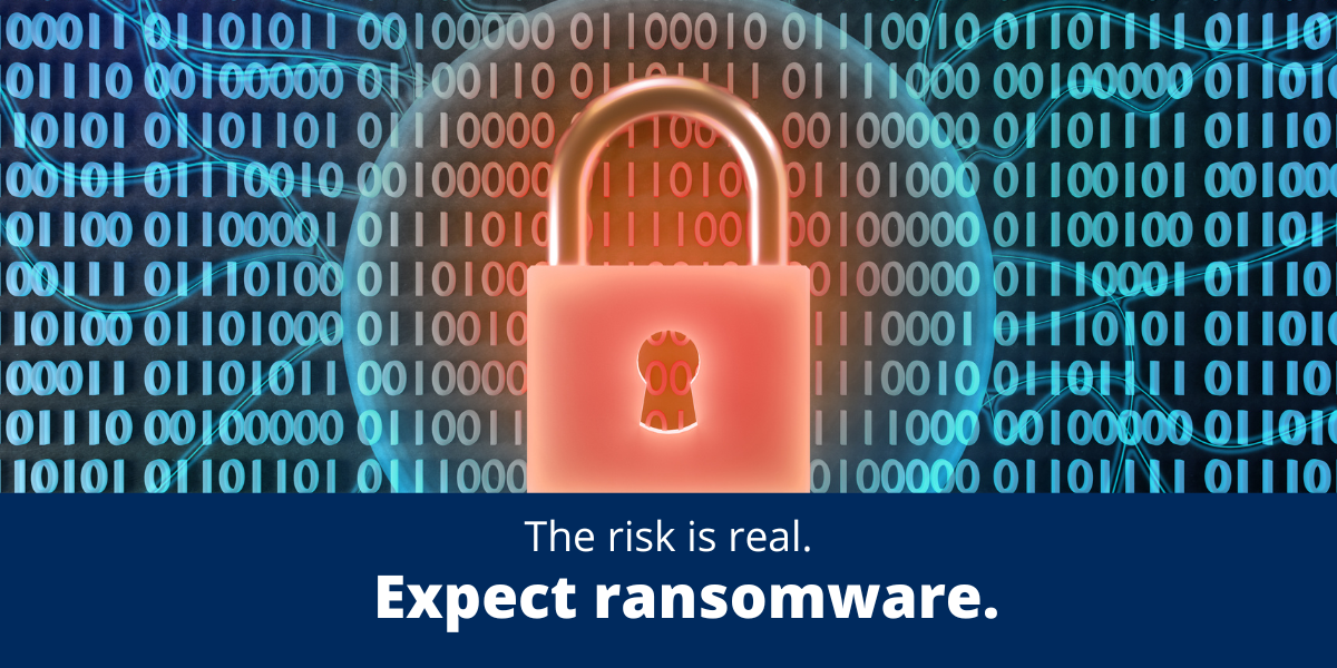 Expect ransomware. Protect yourself online.