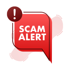 Icon for scam alert